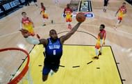 LeBron and Bronny could team up in the summer of 2024 (Image via Getty Images)